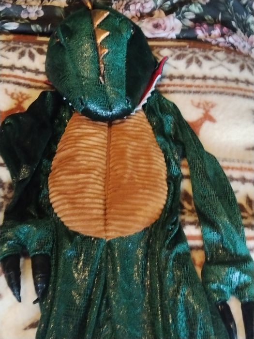Strój przebranie dinozaur smok