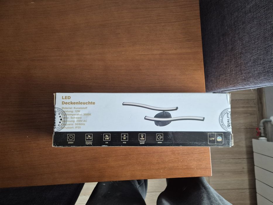 Lampa sufitowa led