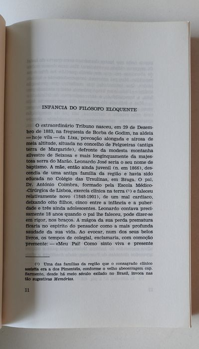 Leonardo Coimbra - O filósofo e o tribuno