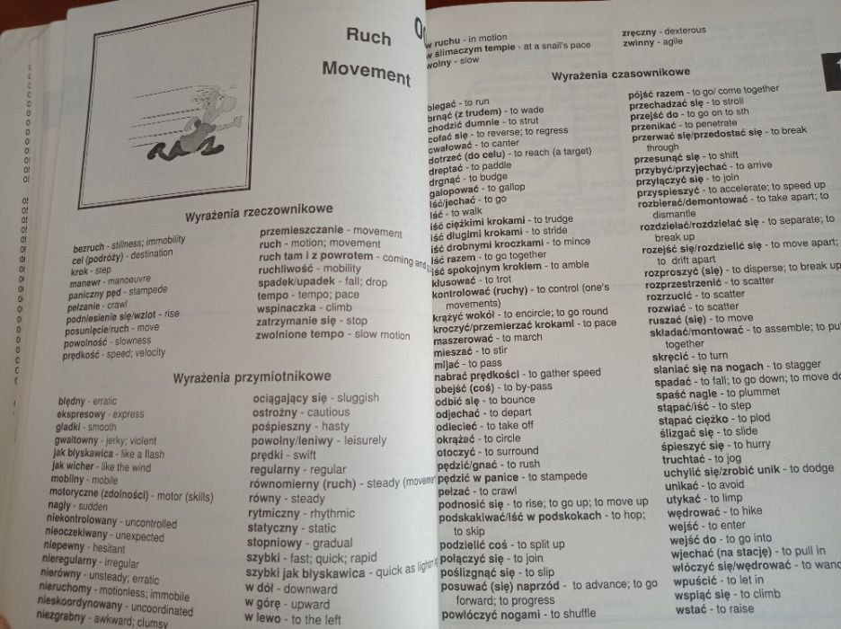 słownik tematyczny angielski