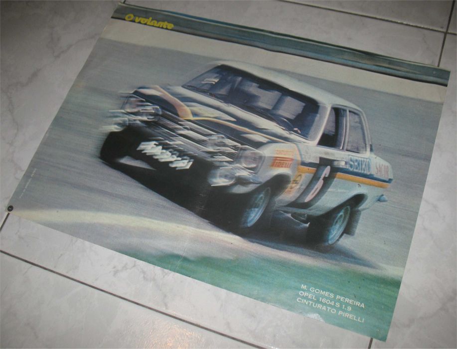 Poster - Opel 1604 S 1.9 - M. Gomes Pereira