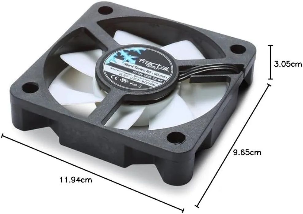 Wentylator komputerowy chłodzący Fractal Silent R3 50mm