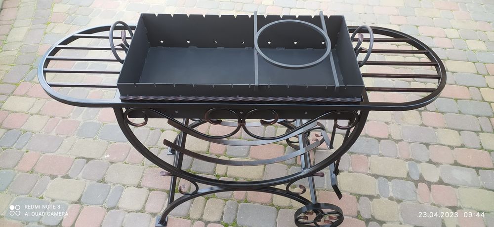 Кований мангал з підставкою під казан/метал 4мм./Ручна робота