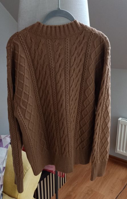 Sweter z wełną i kaszmirem  Stefanel , jakość premium (S)  nie noszony