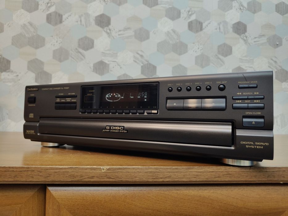 Zmieniarka CD Technics SL-PD887 na 5 płyt