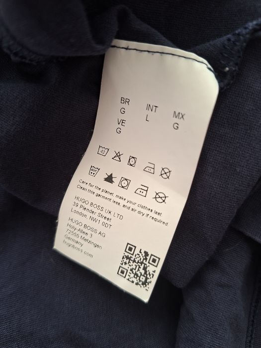 Koszulka boss granat