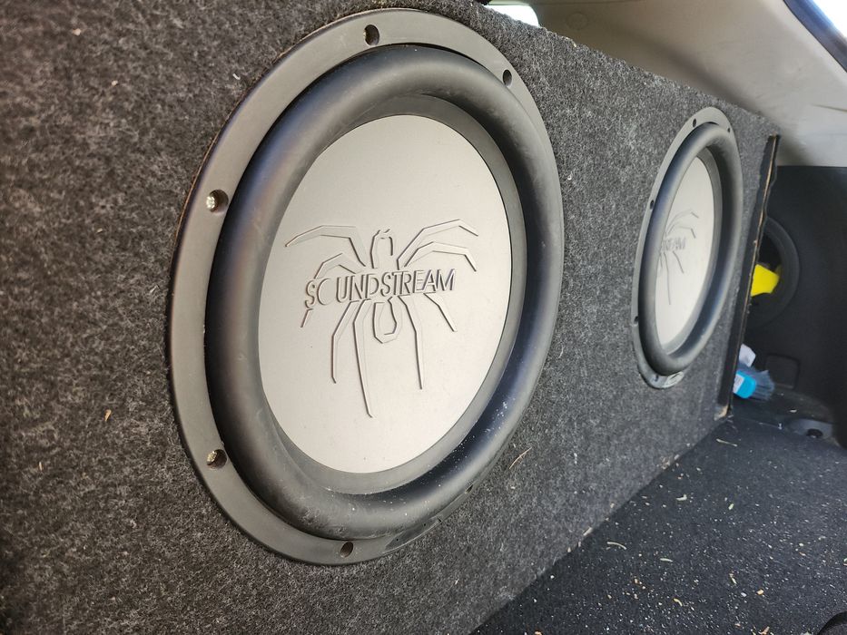Subwoofer 1200W RMS 2xSoundstream RW12 skrzynia tuba  2x4ohm 600Wx2