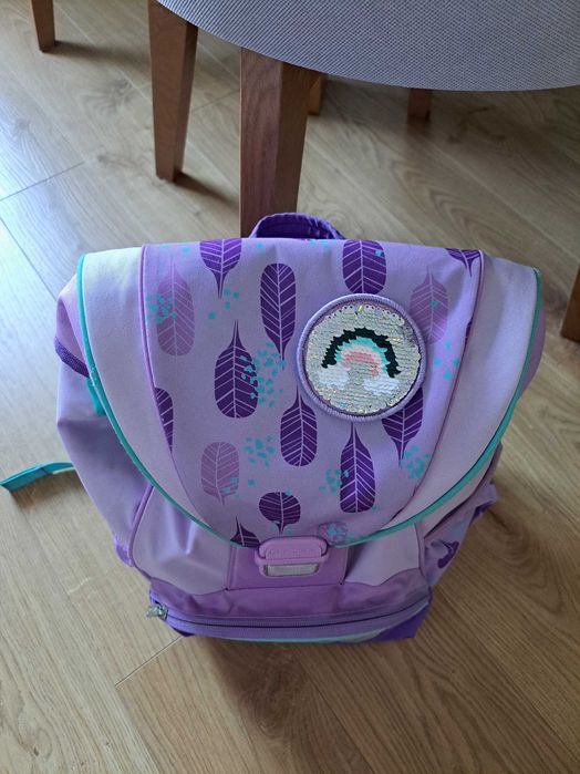 Tornister Herlitz Ultralight Rainbow Feathers / dziewczęcy / plecak