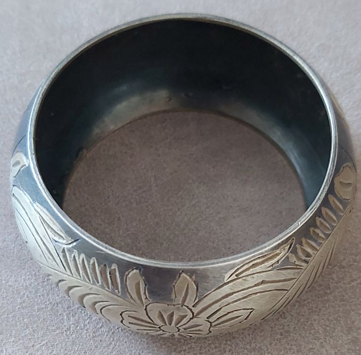 Браслет металический широкий винтаж