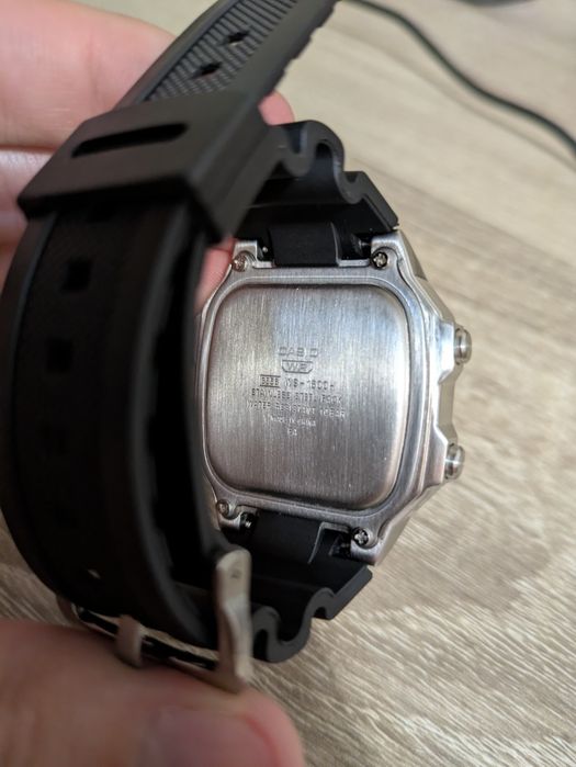 Модифікований годинник Casio WS-1600H + ремінці, шпильки та інструмент