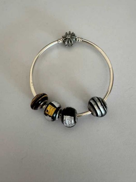 Bransoletka Murano Silver