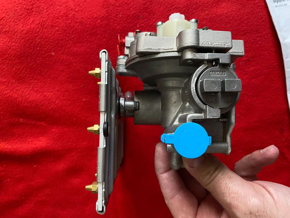 Alteração gás butano/natural