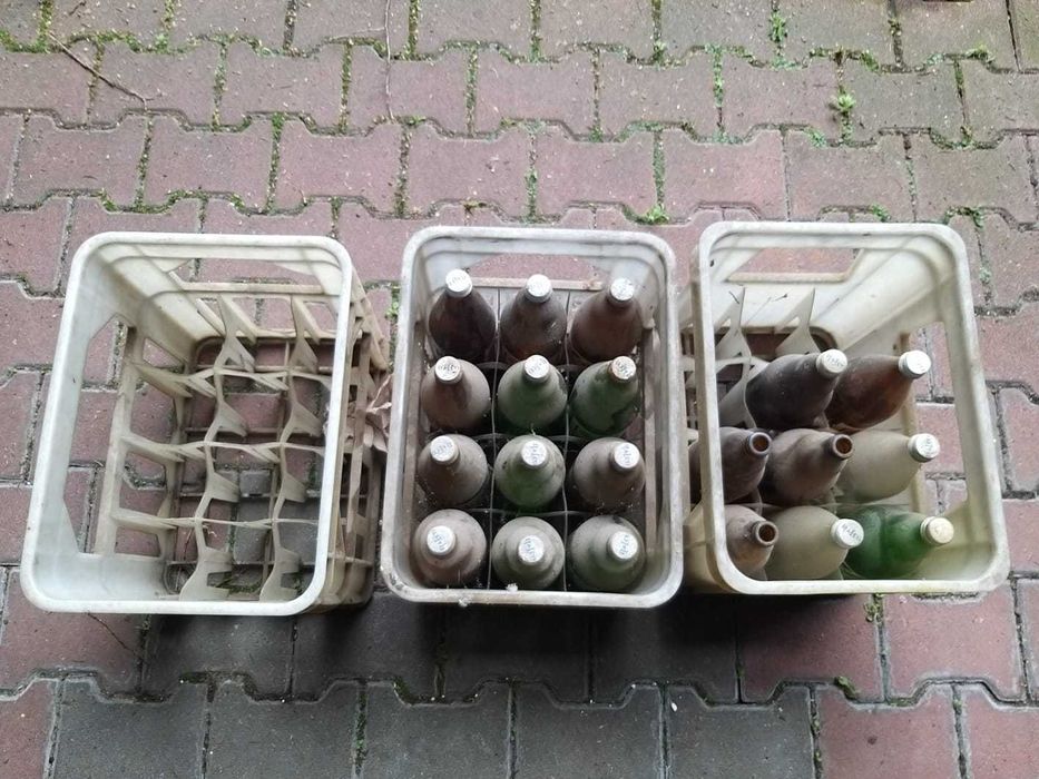 Woda Grodziska RALCO + 3 Skrzynki (22 butelki, 1 PEŁNA) Vintage