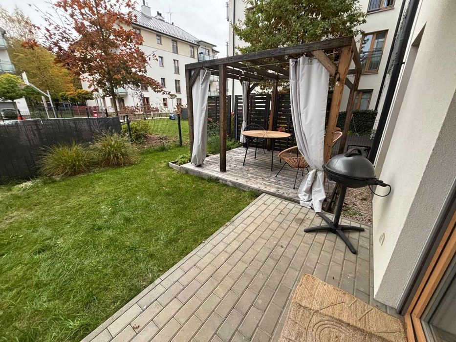 2 pokoje z ogródkiem i pergolą | Poleskie Ogrody | Parking opcjonalny