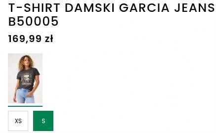 Bluzka bawełniana t-shirt Garcia Jeans L