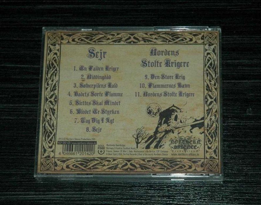 ANGANTYR ‎– Sejr / Nordens Stolte Krigere. 2010 Norther Silence.