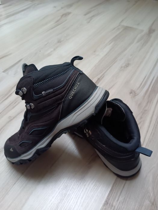 Buty trekkingowe górskie męskie Quechua waterproof rozmiar 43