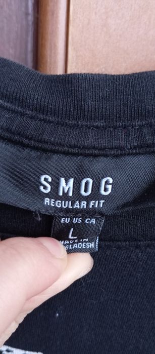 T-shirt preta homem L