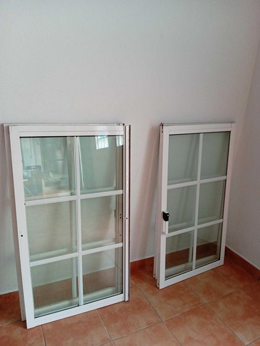 Janelas de alumínio cor branco
