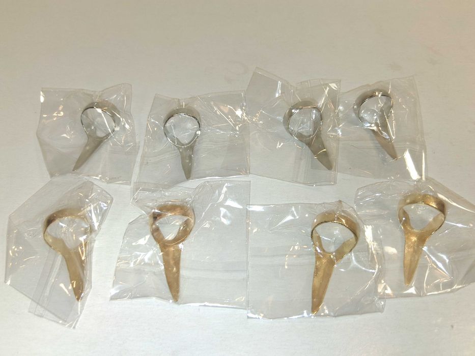 N138 Zestaw 8 Sztuk Pazury Na Palce Szpony Gotyckie Cosplay