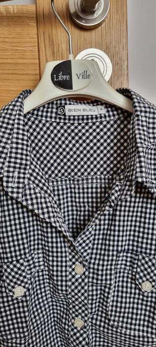 Koszula bawełniana M z krótkim rękawem