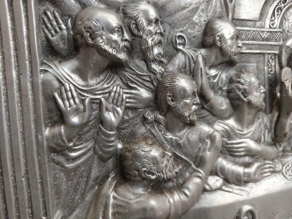 Quadro última ceia de Cristo