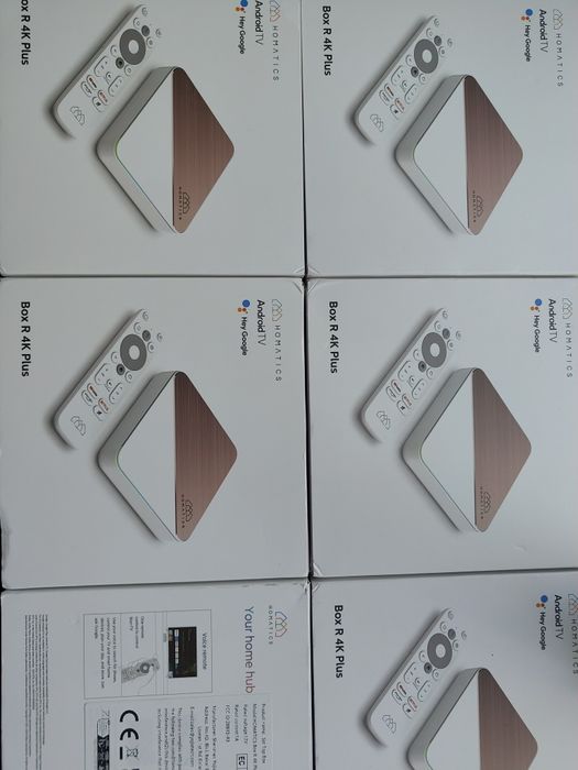 HOMATICS Box R 4K Plus сертифицированная Android TV приставка 4/32G