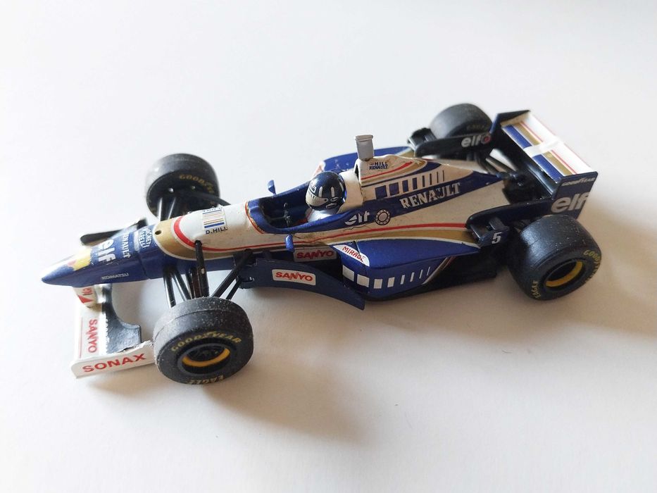 miniatura 1/43 WILLIAMS FW19 Damon Hill (1996) | edição Onyx