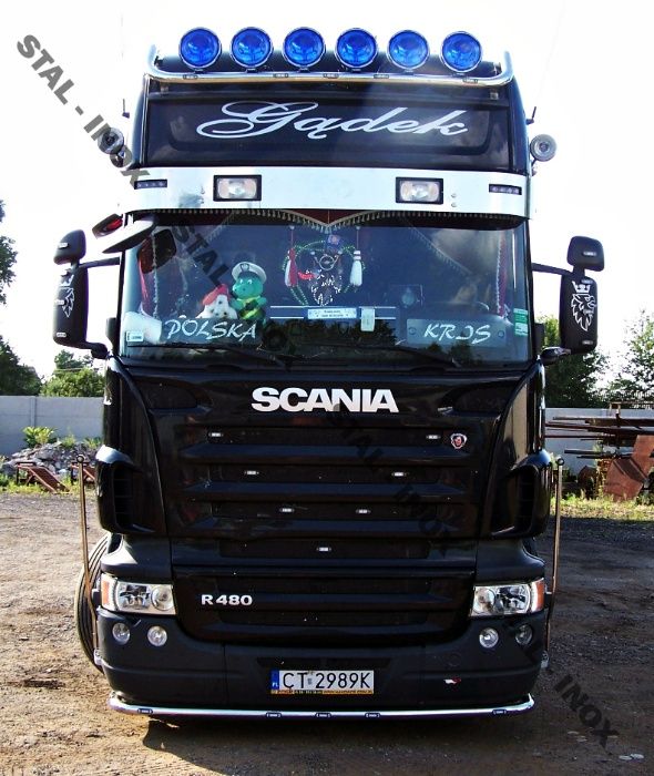ORUROWANIE Pod zderzak Scania R / S oświetlenie led Producent