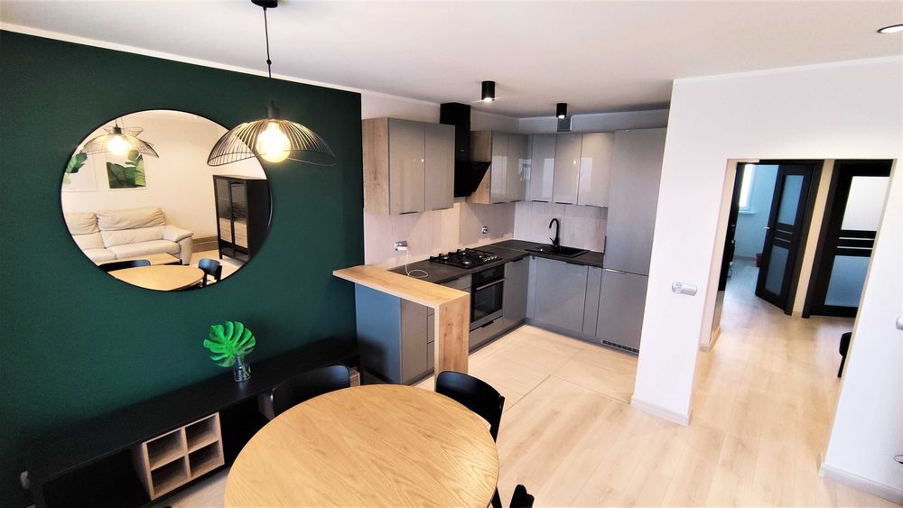 M4 | 3 pokoje | Duże | umeblowane | wysoki standard | do wprowadzenia | wyposażone | balkon | Nowiny | ul. Chabrowa
