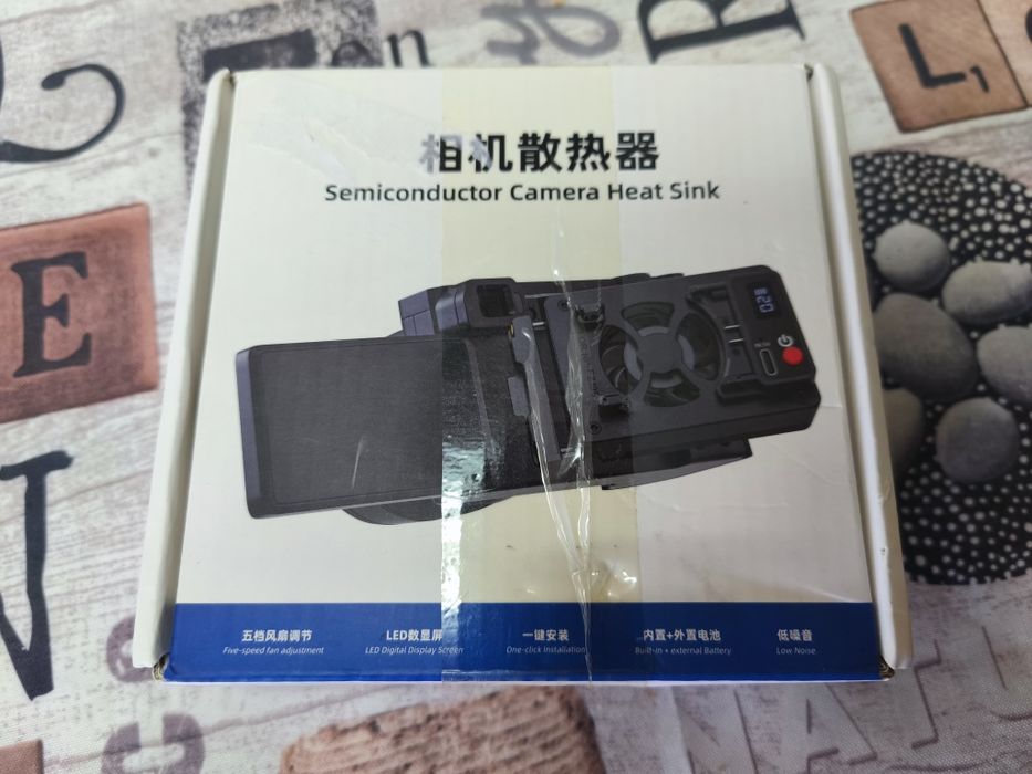 Ventilador de câmara fotográfica