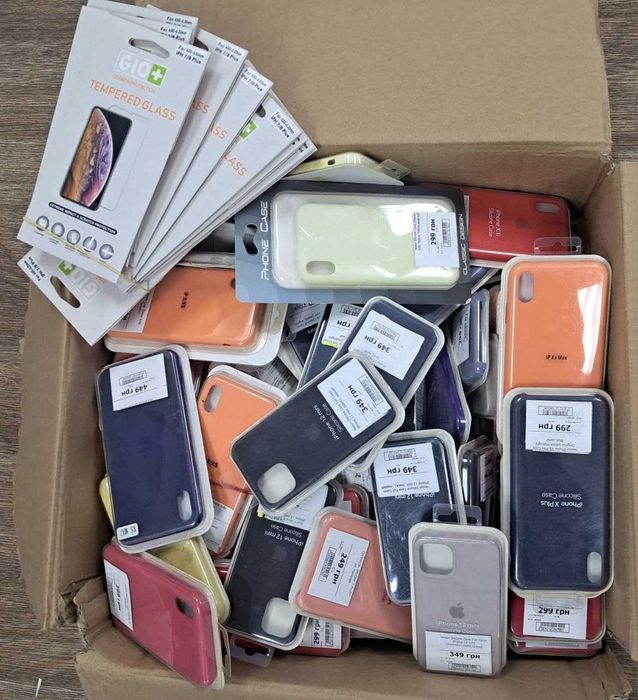 ВЕЛИКИЙ ОПТОВИЙ ЛОТ аксесуарів для смартфонів (1500+ одиниць)