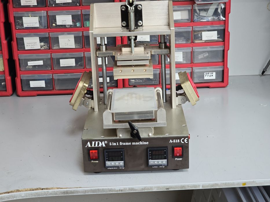 Верстат для ремонту дисплейних модулів AIDA A-518 (універсальний 5 в 1