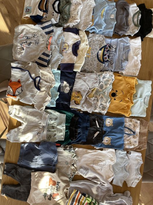 Zestaw ubranek niemowlecych rozmiar 62