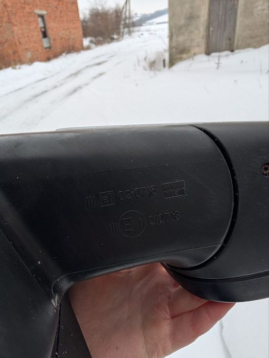 Електоскладне дзеркало vw t5