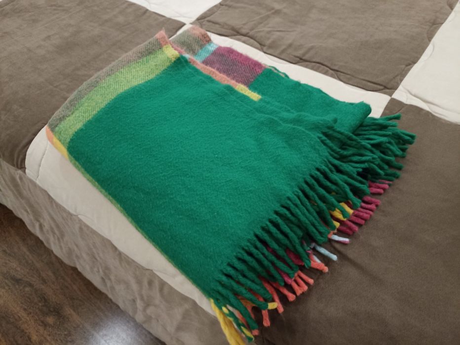 Manta quentinha para sofá