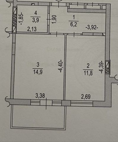 Продаю 1-к квартиру 39м2 ЖК Кришталеві Джерела Феофанія