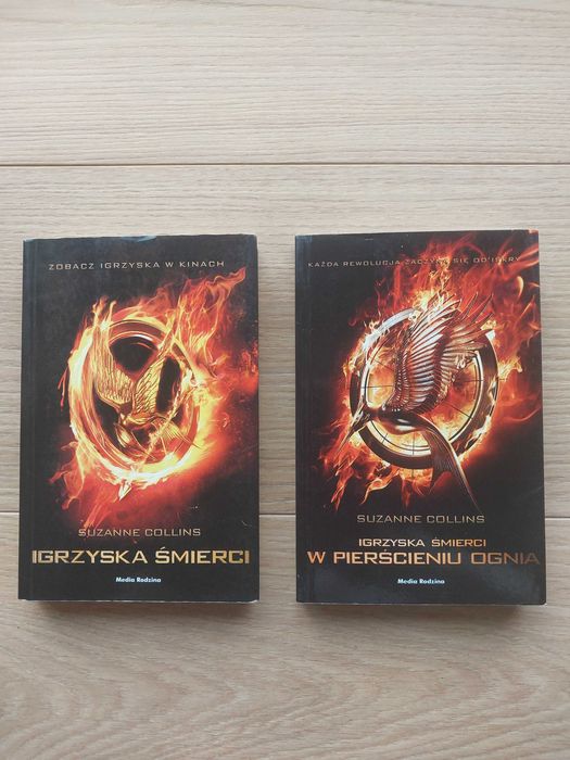 Suzanne Collins Igrzyska śmierci W pierścieniu ognia 2 części