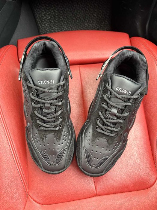 (БЕЗ ПЕРЕДОПЛАТИ)Adidas x Raf Simons Cylon-21 Black адідас раф сімонс