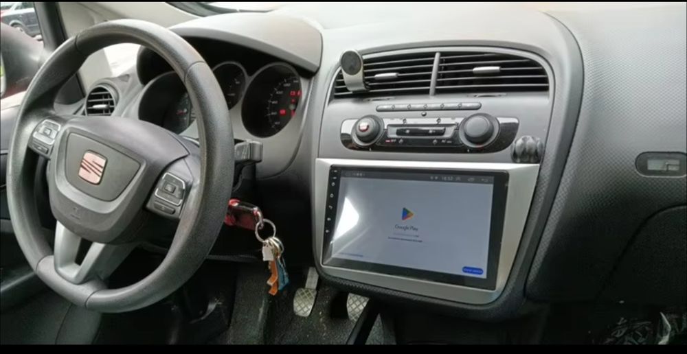 Rádio Seat Altea, Toledo, Alhandra Android 14 com GPS (Novo)