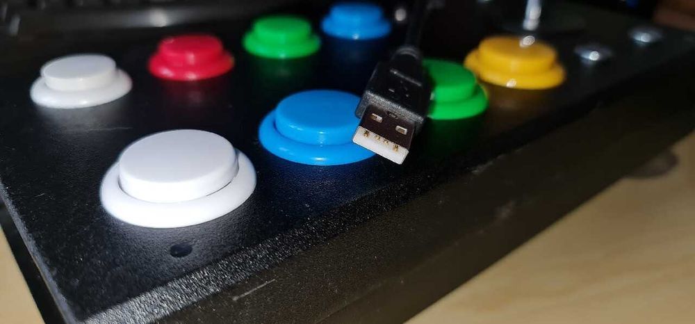 Praworęczny uniwersalny joystick arkadowy usb