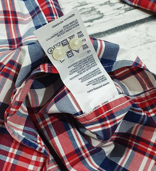Tommy Hilfiger * vintage fit * koszula * kratka * męska * idealna * L