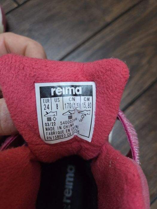 Reima 24 розмір дитячі зимові черевики