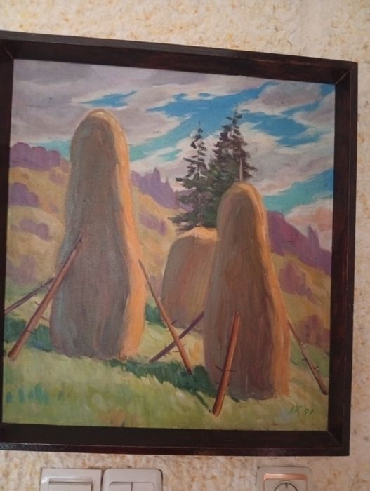 Пейзаж Кідори, олія на полотні, 49×44 см, у рамці