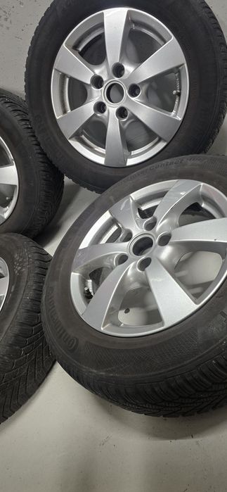 Koła zimowe opony felgi Vw Skoda Audi Seat 195 /65/15