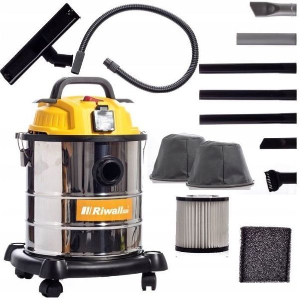 Пылесос промышленный строительный Riwall Pro бак 20 л пилосос будівель
