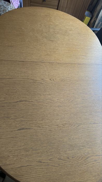 Stół owalny rozkladany drewno