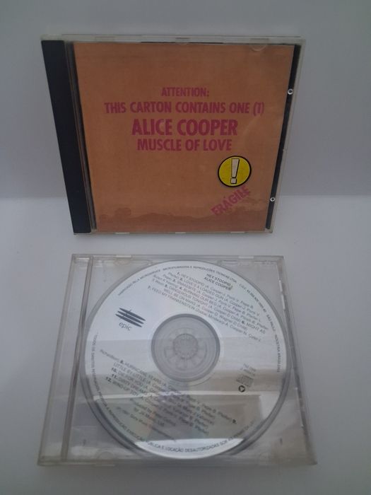 2 Antigos CDS de Música Alice Cooper