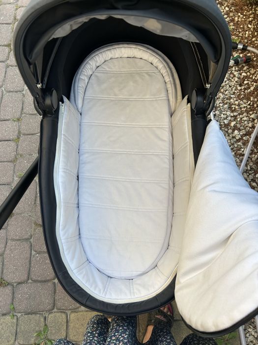 Cybex Mios 2 w 1 czarny gondola, spacerówka, parasolka