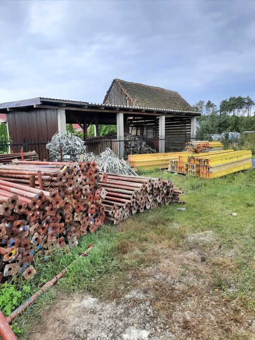 WYNAJEM płyty stemple budowlane, płyta szalunkowa, dźwigary, trójnogi